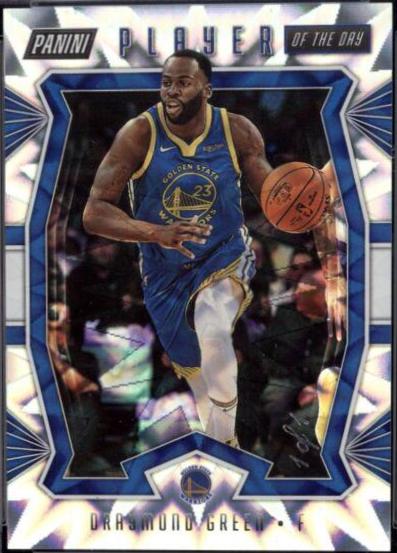 Draymond Green #7 Basketball Cards 2019 Panini NBA Player of the Day