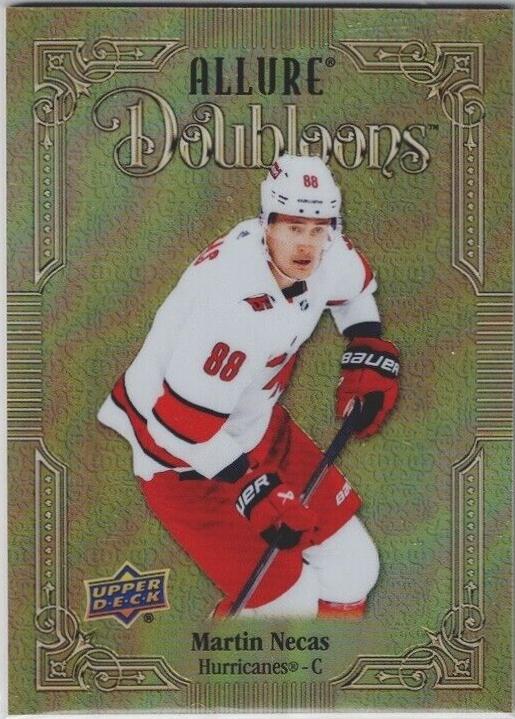 Martin Necas #DB-67 Hockey Cards 2023 Upper Deck Allure Doubloons