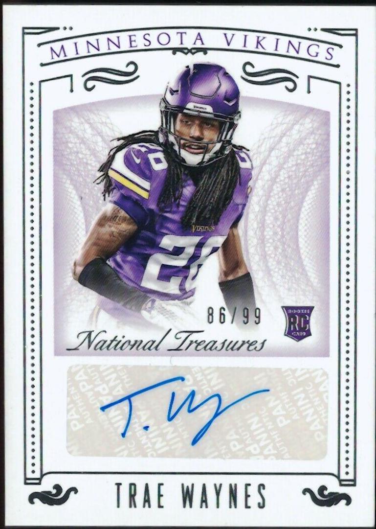 Trae Waynes [Autograph] #195