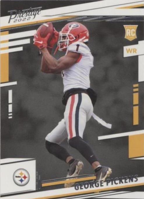 George Pickens #323 Football Cards 2022 Panini Prestige