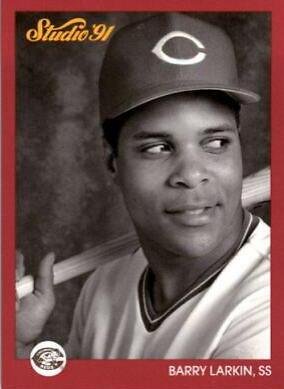 Barry Larkin #167 1991 Studio Baseball