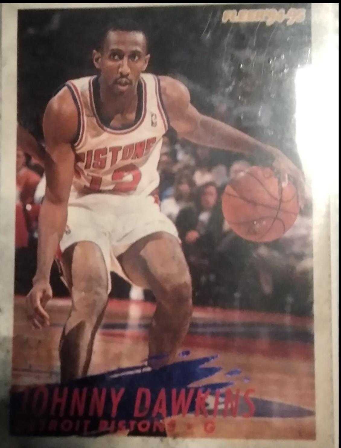 Johnny Dawkins #279 1994-95 Fleer Basketball