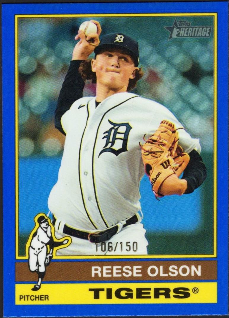 Reese Olson [Blue Chrome] #409