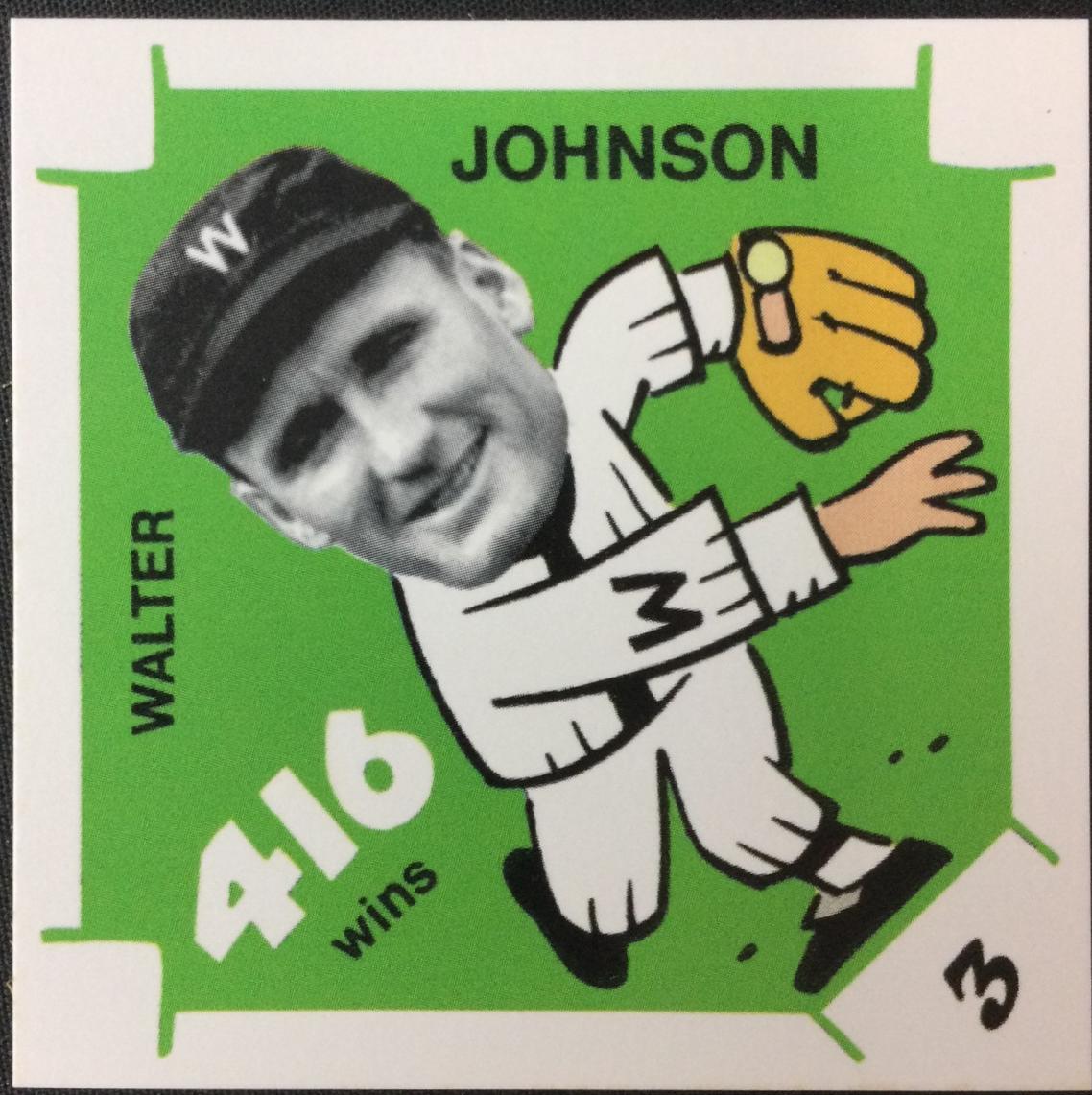 1980 Walter Johnson #3