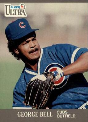 George Bell #55 Baseball Cards 1991 Ultra