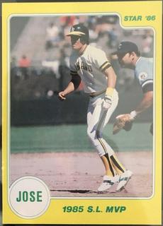 Jose Canseco ##3 Yellow S.L.MVP