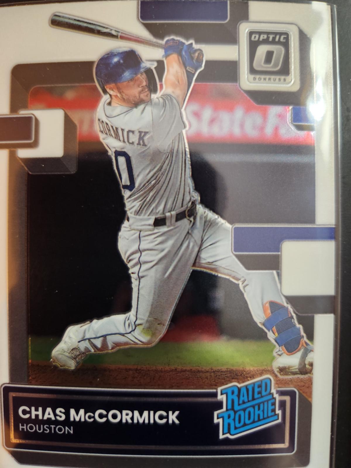Chas McCormick #70 Baseball Cards 2022 Panini Donruss Optic