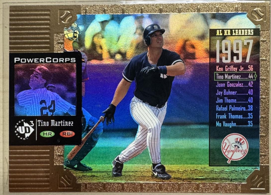 Tino Martinez #219 1998 Upper Deck UD3 Baseball