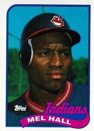 Mel Hall #173 Baseball Cards 1989 Topps