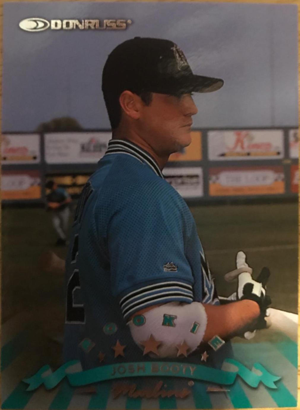 Josh Booty #289 Baseball Cards 1998 Donruss