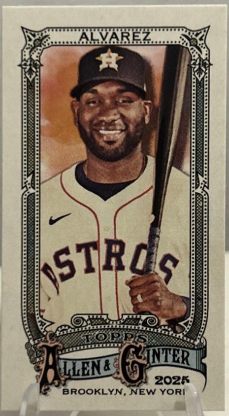 Yordan Alvarez [Mitchell Ness Back Mini] #32