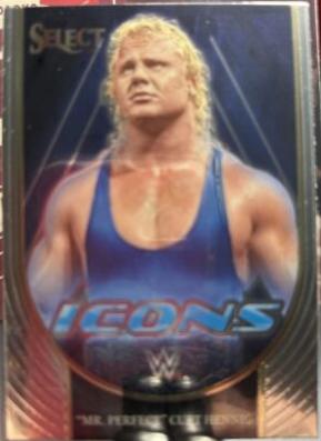 Mr. Perfect Curt Hennig #3 Wrestling Cards 2024 Panini Select WWE Icons