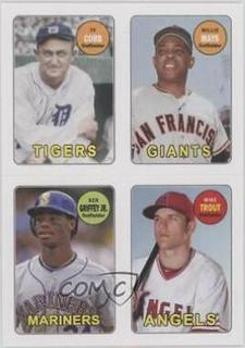 Ken Griffey Jr., Mike Trout, Ty Cobb, Willie Mays