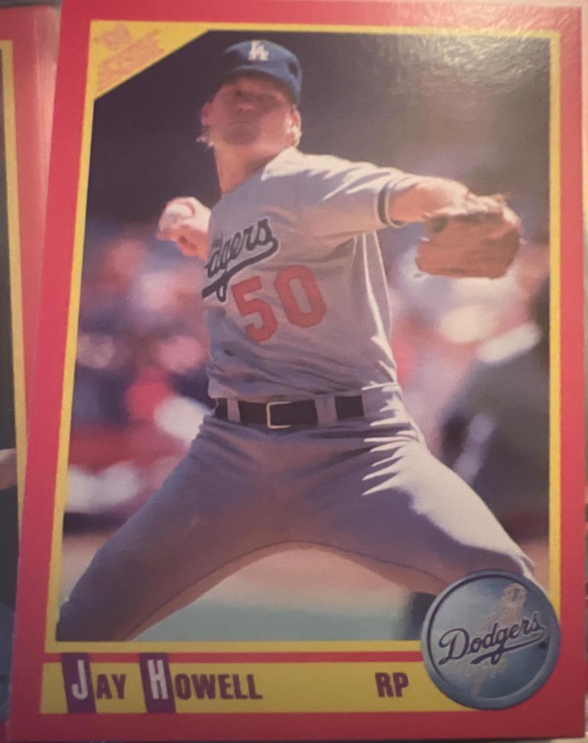 Jay Howell #227 Baseball Cards 1990 Score