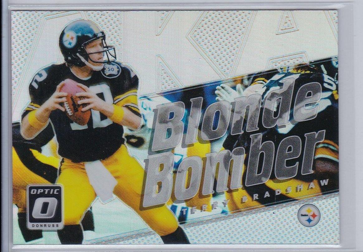 Terry Bradshaw #9 Football Cards 2017 Panini Donruss Optic Aka