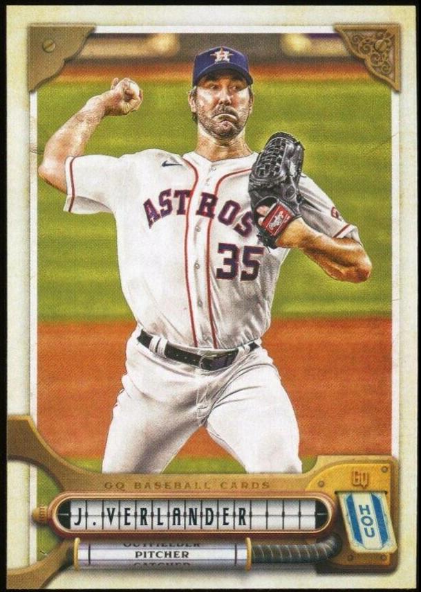Justin Verlander #48 2022 Topps Gypsy Queen Baseball