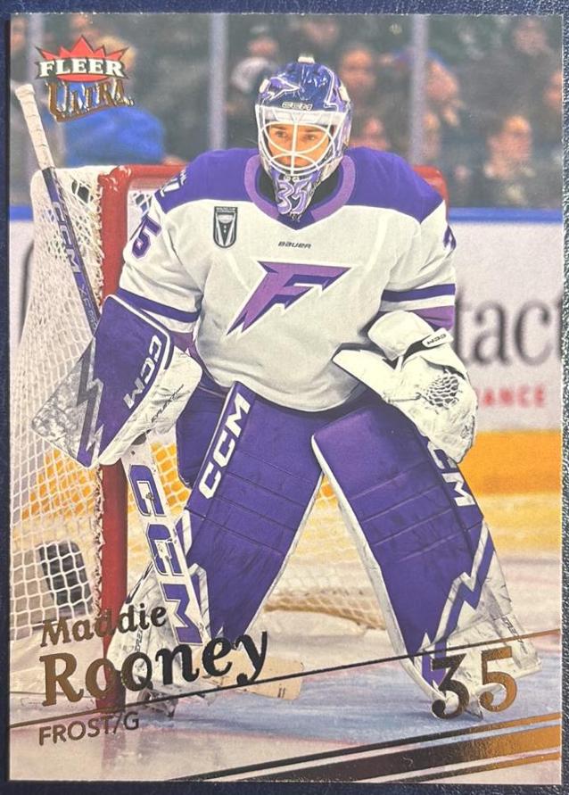 Maddie Rooney #61 2025 Fleer Ultra Pwhl Hockey