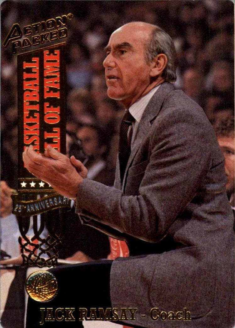 Jack Ramsay #56 1993 Action Packed Hall Of Fame Basketball