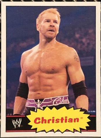Christian #11 Wrestling Cards 2012 Topps Heritage WWE