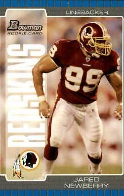 Jared Newberry #241 Football Cards 2005 Bowman