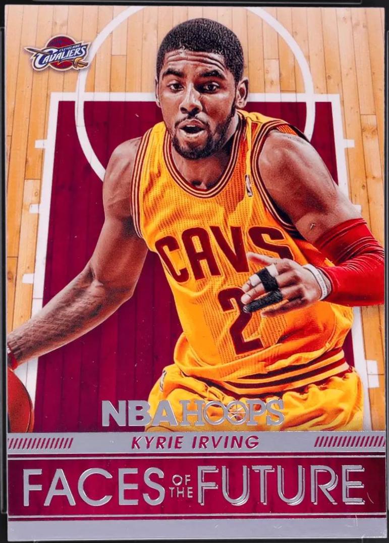 Kyrie Irving #3 Basketball Cards 2014 Panini Hoops Faces of the Future