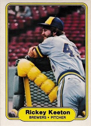 Rickey Keeton #146 Baseball Cards 1982 Fleer