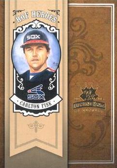 Carlton Fisk #HH-11 Baseball Cards 2005 Donruss Diamond Kings Hall of Fame Heroes