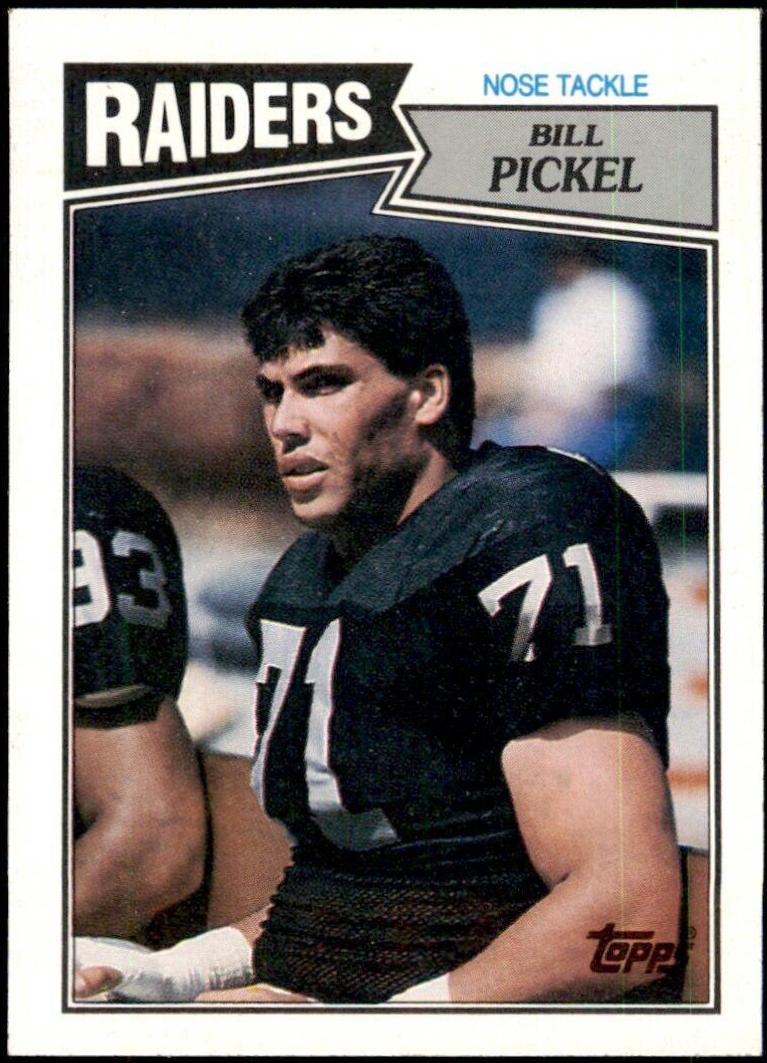 Bill Pickel #221 Football Cards 1987 Topps