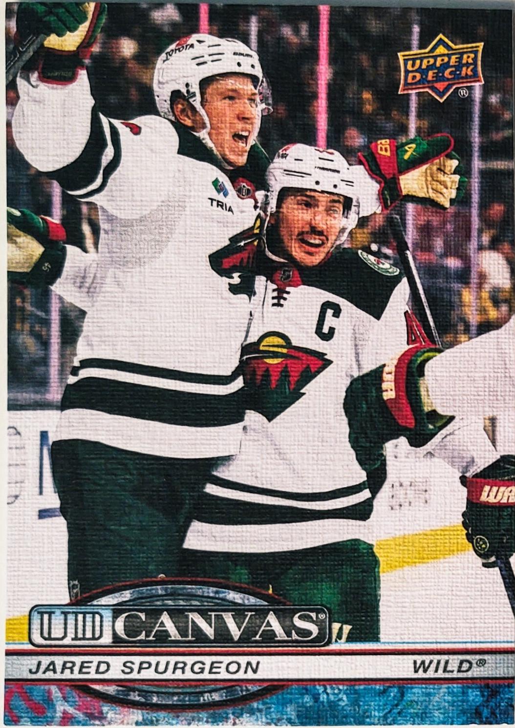 Jared Spurgeon #C-187 2025 Upper Deck Series 2 UD Canvas Hockey