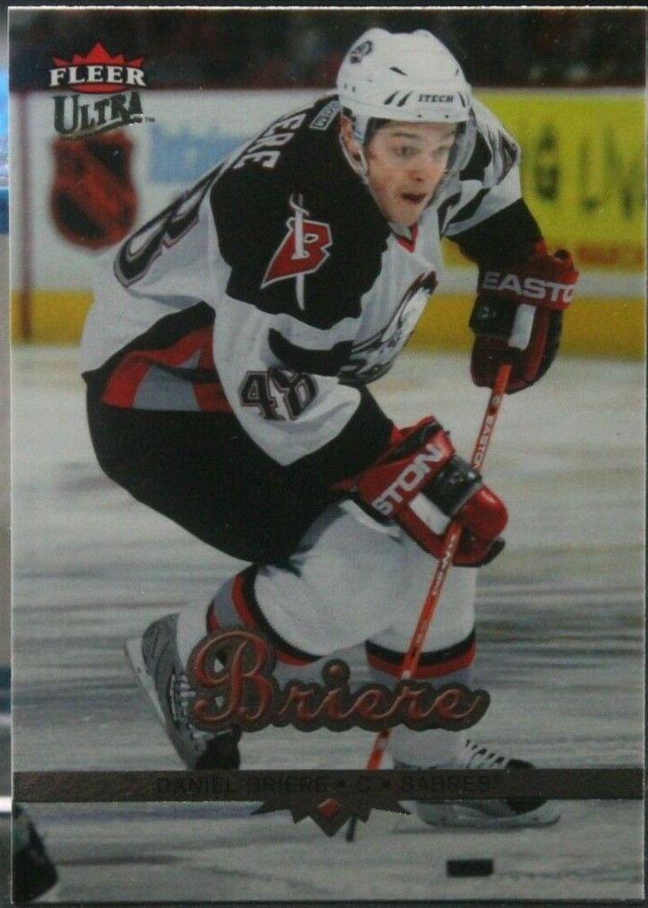 Daniel Briere #25 Hockey Cards 2005 Ultra