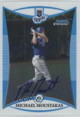 Michael Moustakas #BCP112 Baseball Cards 2008 Bowman Chrome Prospects