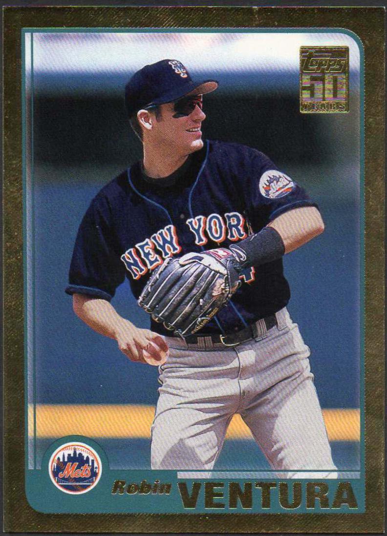 Robin Ventura #5 Baseball Cards 2001 Topps Gold
