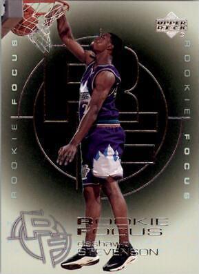 DeShawn Stevenson #RF8 Basketball Cards 2000 Upper Deck Rookie Focus