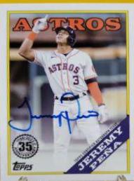 Jeremy Pena [Red] #88BA-JP