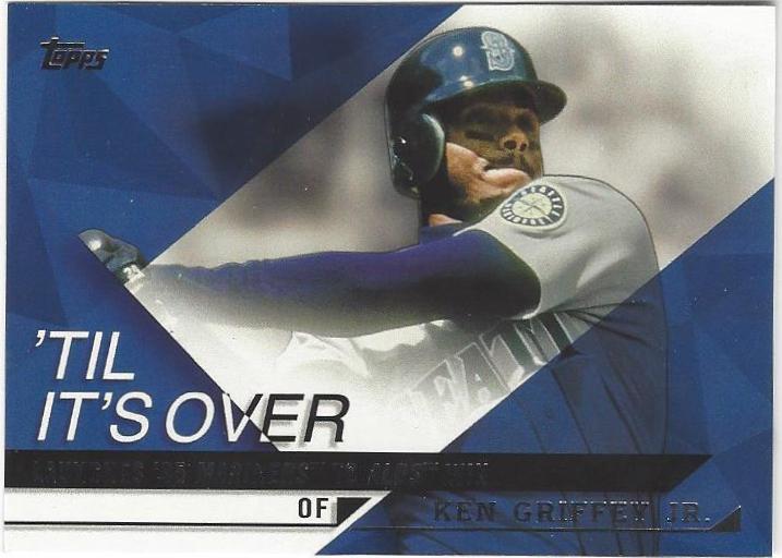 Ken Griffey Jr #TIO-2 Baseball Cards 2015 Topps 'Til It's Over