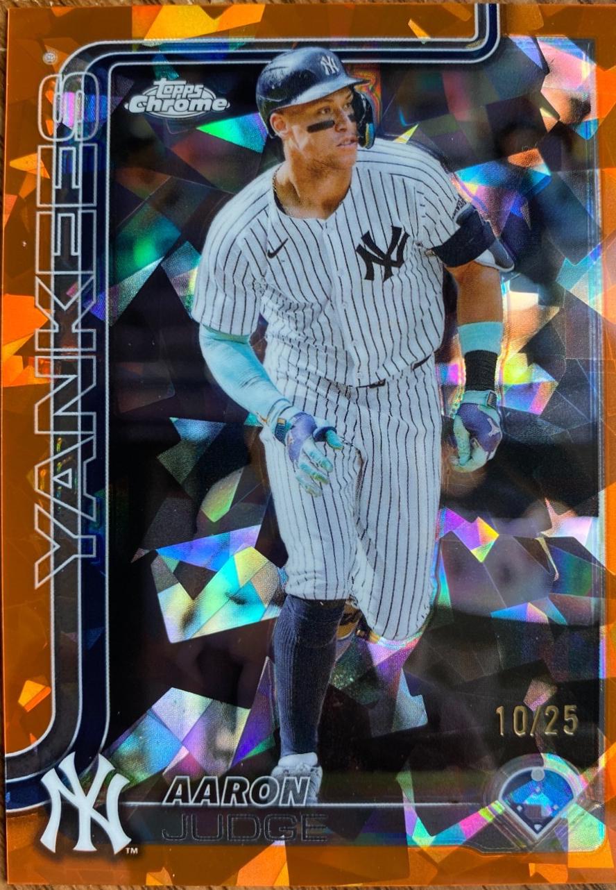 Aaron Judge [Orange Sapphire] #99 Prices | 2025 Topps Chrome