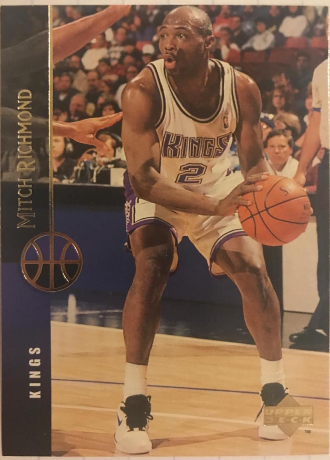 Mitch Richmond #313 Basketball Cards 1994 Upper Deck