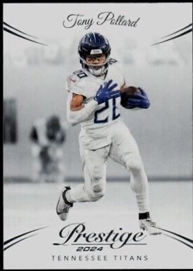 Tony Pollard #286 Football Cards 2024 Panini Prestige