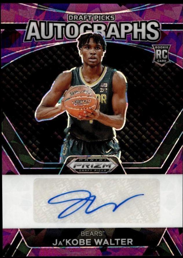 Ja'Kobe Walter #RSI-JKW Basketball Cards 2024 Panini Prizm Rookie Signature