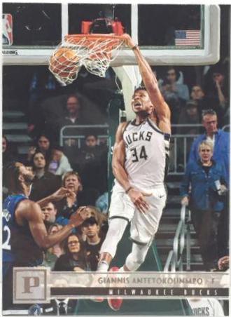 Giannis Antetokounmpo #125 Basketball Cards 2019 Panini Chronicles