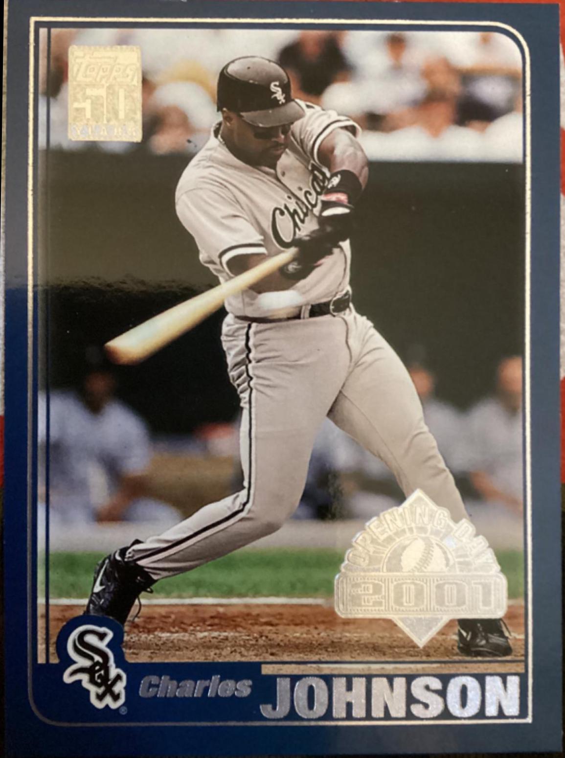Charles Johnson #45 Baseball Cards 2001 Topps Opening Day