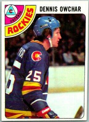 Dennis Owchar #19 Hockey Cards 1978 Topps