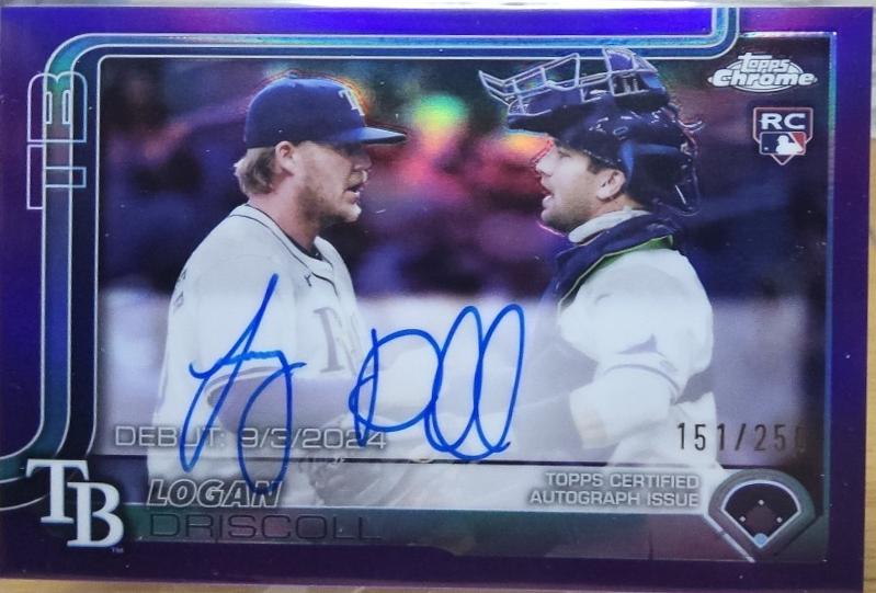 Logan Driscoll [Purple Refractor] #CRDA-LDR