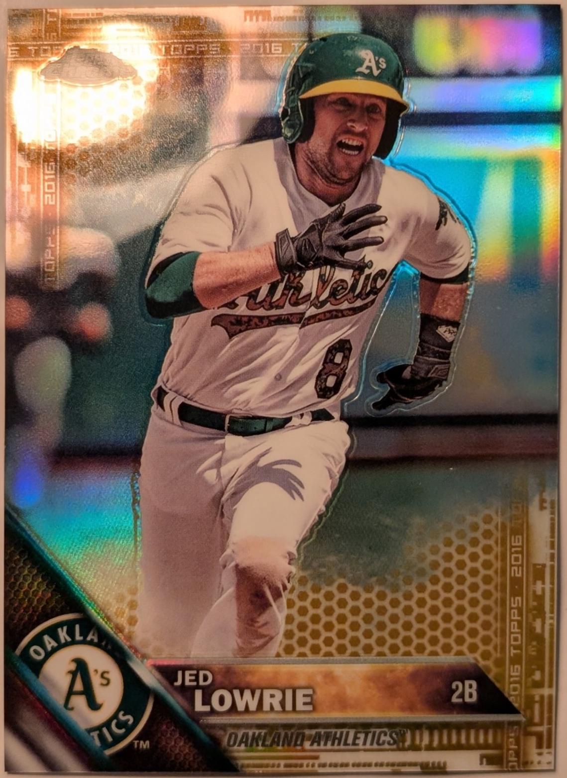 Jed Lowrie [Gold Refractor] #HMT40