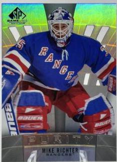 Mike Richter #P-51 2021-22 SP Game Used Hockey Purity