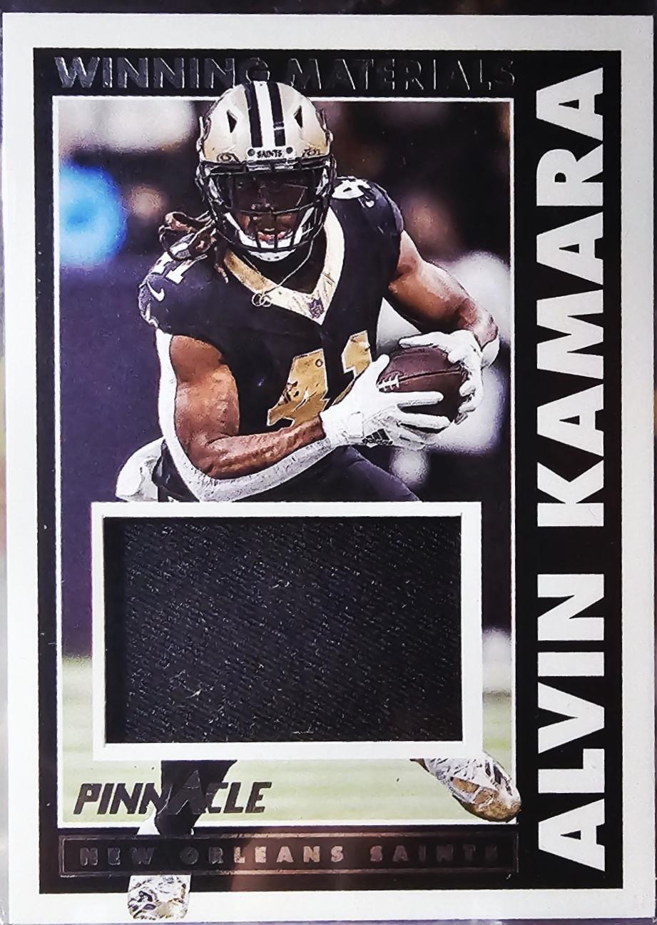Alvin Kamara #WM-AKA Football Cards 2024 Panini Encore Winning Materials