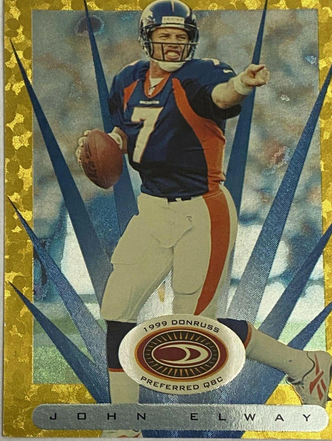 John Elway #87 1999 Panini Donruss Preferred Football