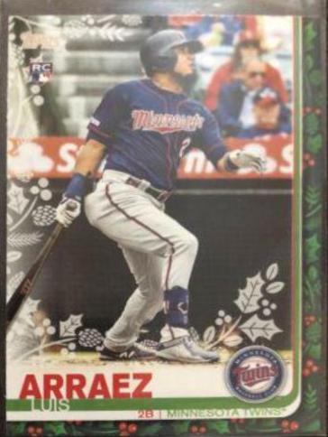 Luis Arraez #HW191 Baseball Cards 2019 Topps Holiday Mega Box