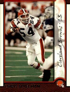 Chris Spielman #13 Football Cards 1999 Bowman