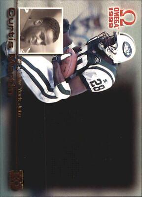 Curtis Martin #16 Football Cards 1999 Pacific Omega EO Portraits